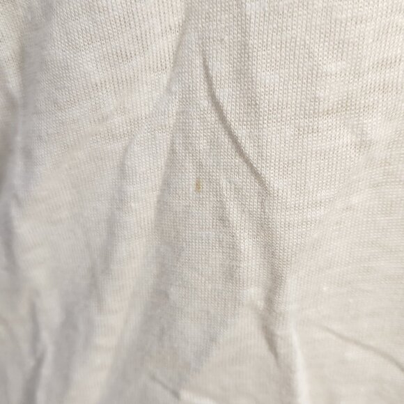 Sandro Women's Long Sleeve Lace Trim Tee - Cream - Picture 8 of 10